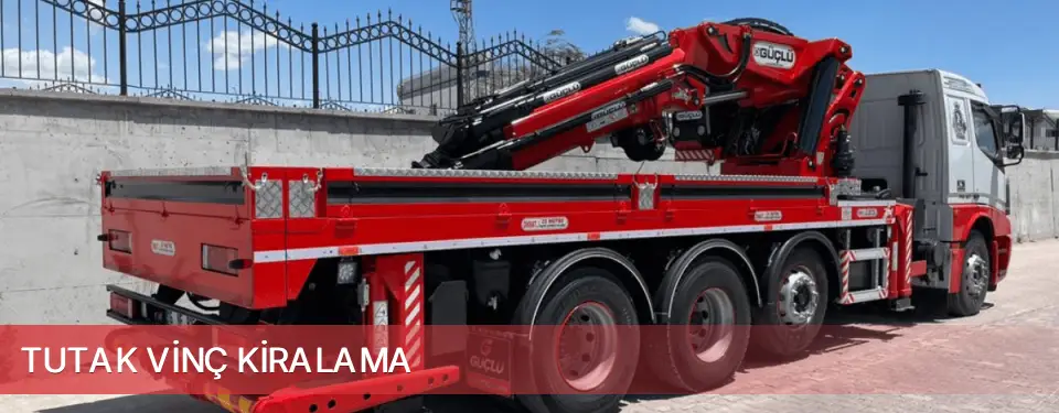 Tutak İlçemi Vinç Kiralama